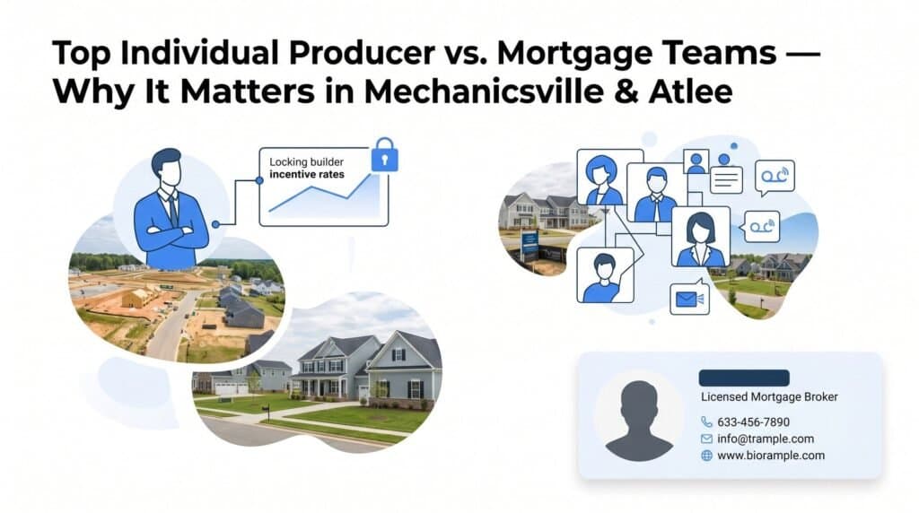 Top Individual Producer vs. Mortgage Teams — Why It Matters in Mechanicsville & Atlee